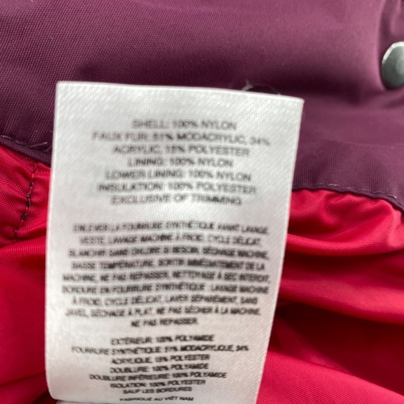 Columbia Jacket Girls Youth Size Large 14/16 Winter Puffer Rose Burgundy Outdoor - Picture 12 of 14